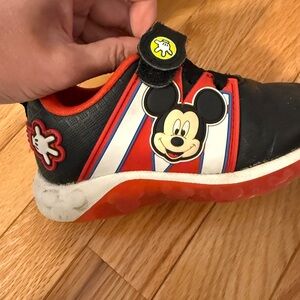 Mickey Mouse size 10 boys shoes